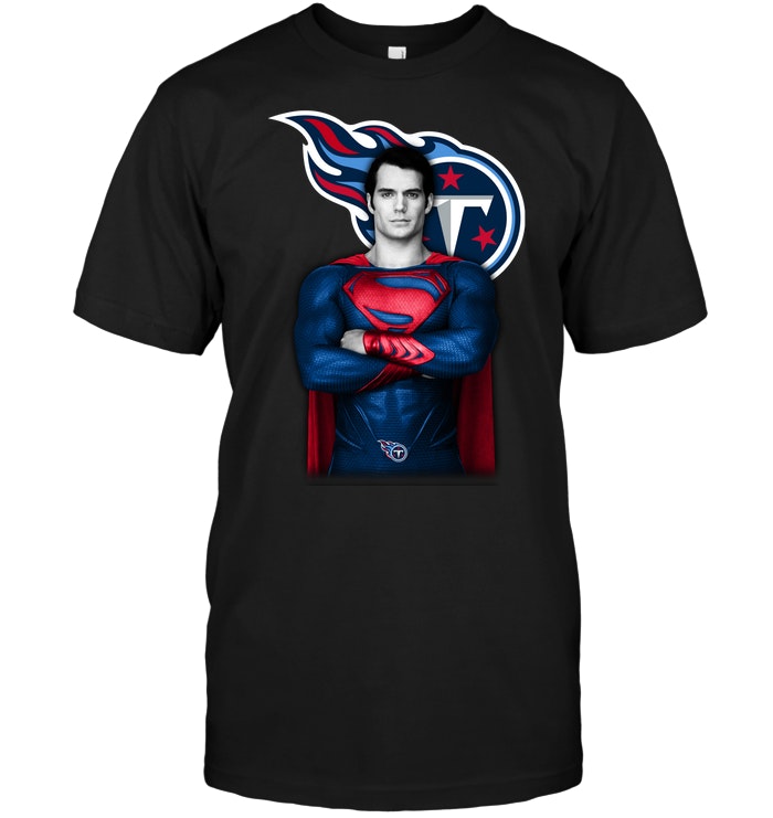 Tennessee Titans "superman Clark Kent" T-Shirt